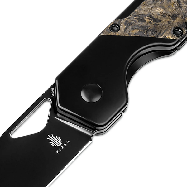 Militaw | S45VN | POLISHED DLC| Titanium+Fatcarbon