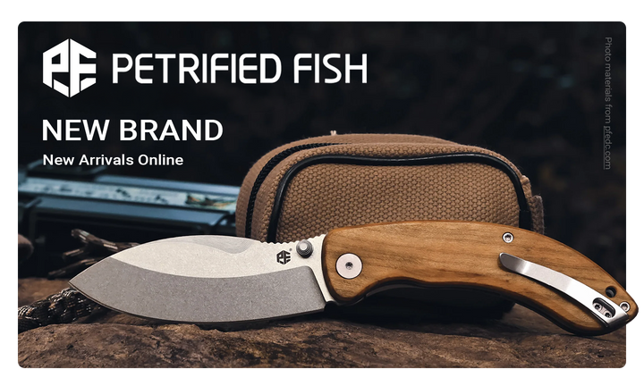 Новый бренд ножей Petrified Fish — складные ножи для EDC