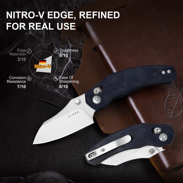 Mini Bulldog | Nitro-V | Richlite (Blue Canyon)