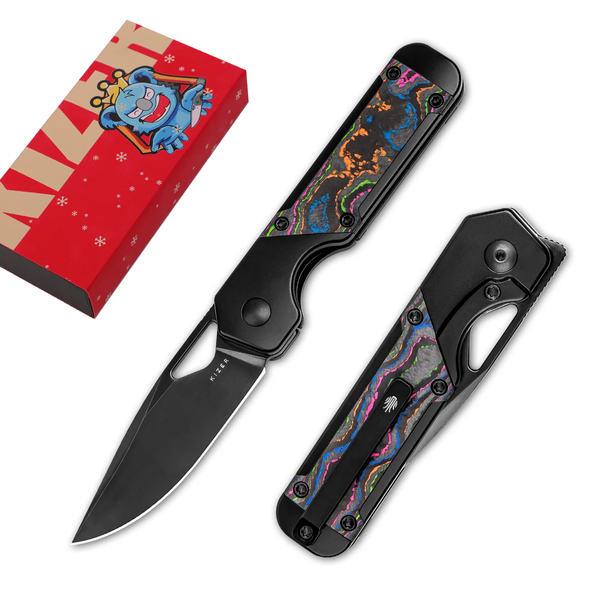 Mini Militaw | M390 | Titanium+Camo Carbon KI3634SA1 фото