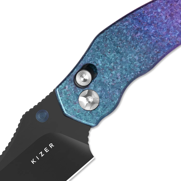 Mini Bulldog | S45VN | Titanium & Crystallized Titanium