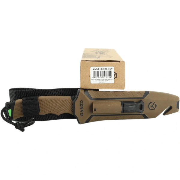 G8012V2-DY | 8Cr13MoV | ABS brown G8012V2-DY фото