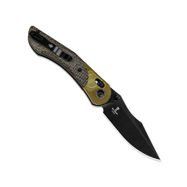 Mini Mystic | 154CM | Burlap Micarta+PEI V3636C1 фото