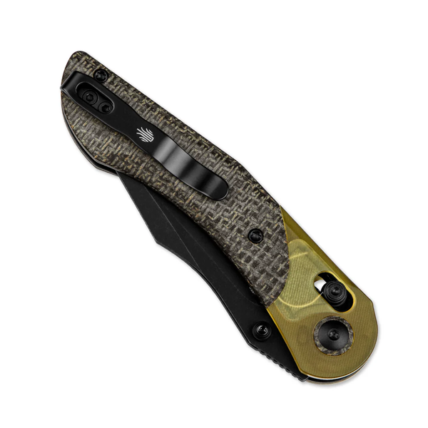 Mini Mystic | 154CM | Burlap Micarta+PEI V3636C1 фото